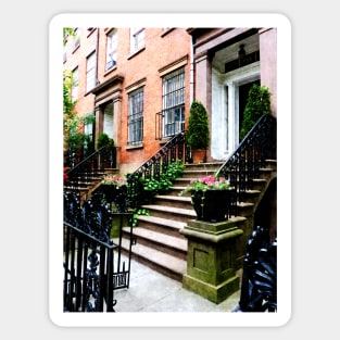 Manhattan NY - Chelsea Brownstone Sticker